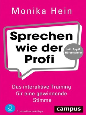 cover image of Sprechen wie der Profi